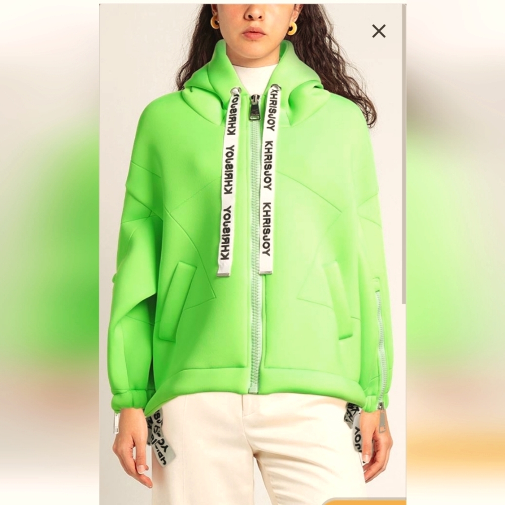 Khrisjoy scuba hoodie jacket